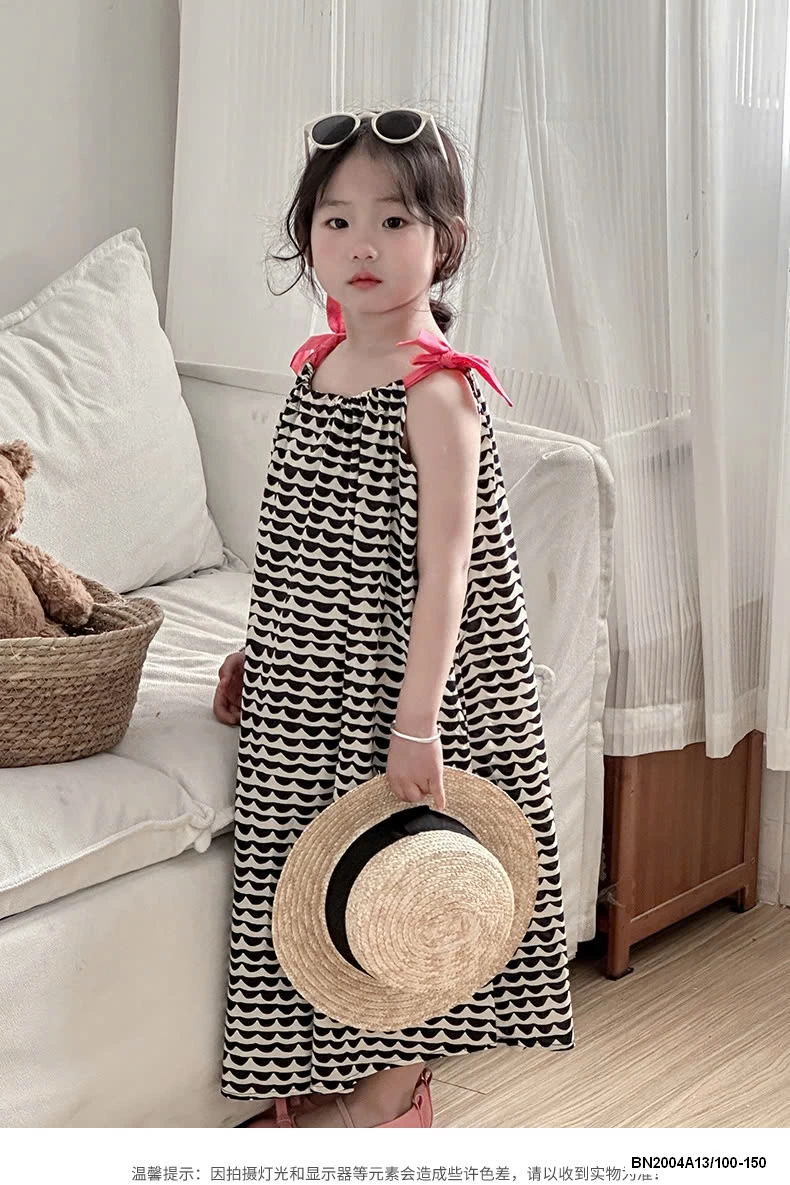 ĐẦM MAXI HỌA TIẾT 2 DÂY