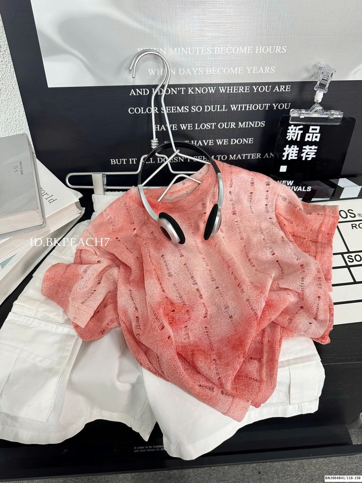 ÁO THUN RÁCH LỖ LOANG MÀU