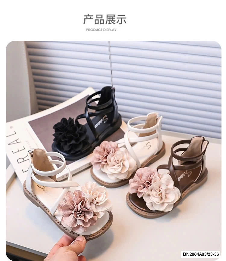 SANDAL CHIẾN BINH GẮN HOA