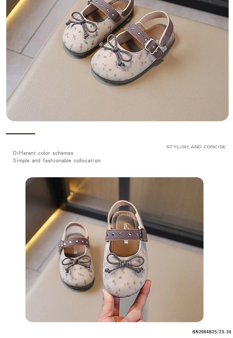 GIÀY BÚP BÊ HOA BÉ GÁI