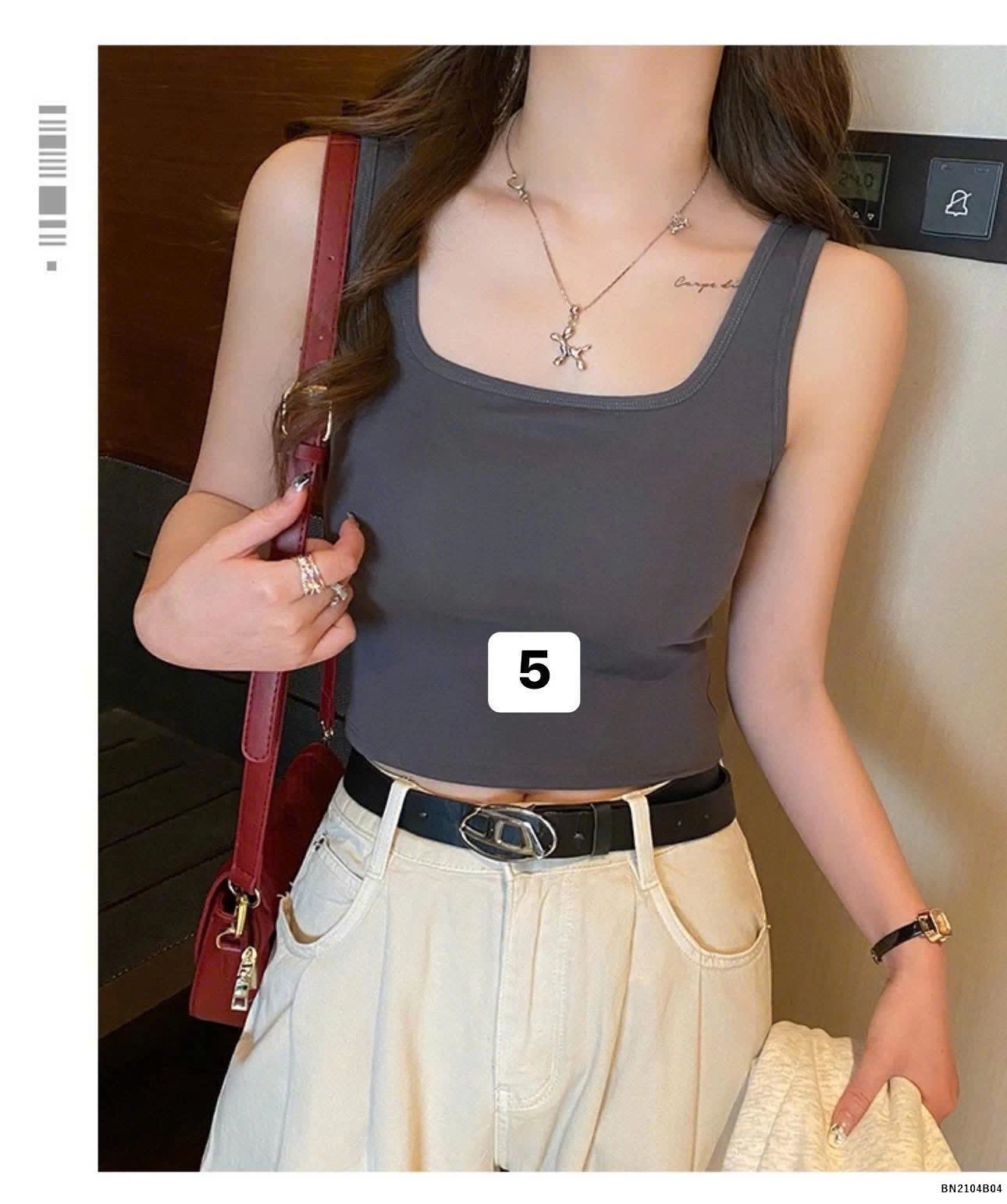 ÁO SÁT NÁCH CỔ U CHO NỮ