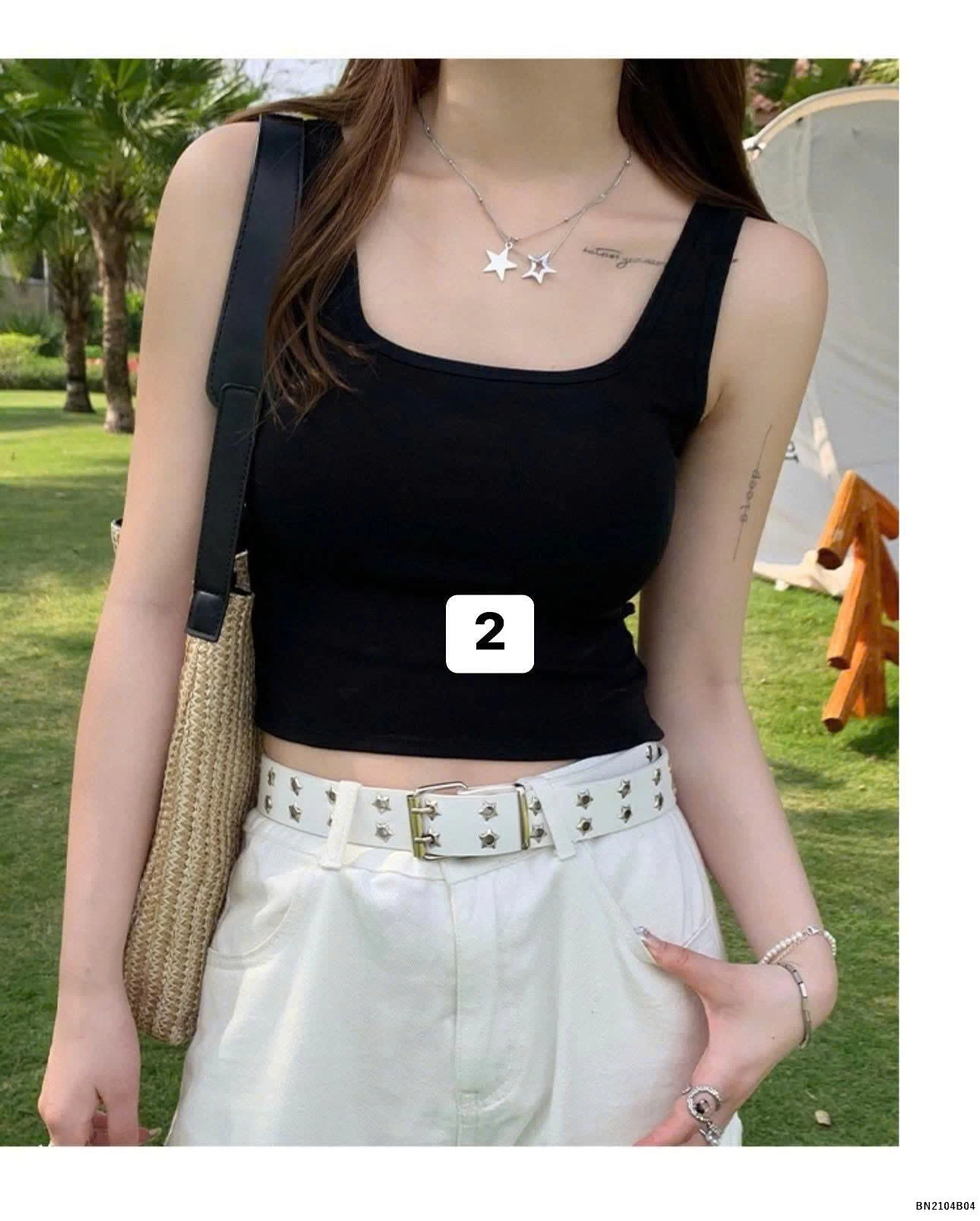 ÁO SÁT NÁCH CỔ U CHO NỮ