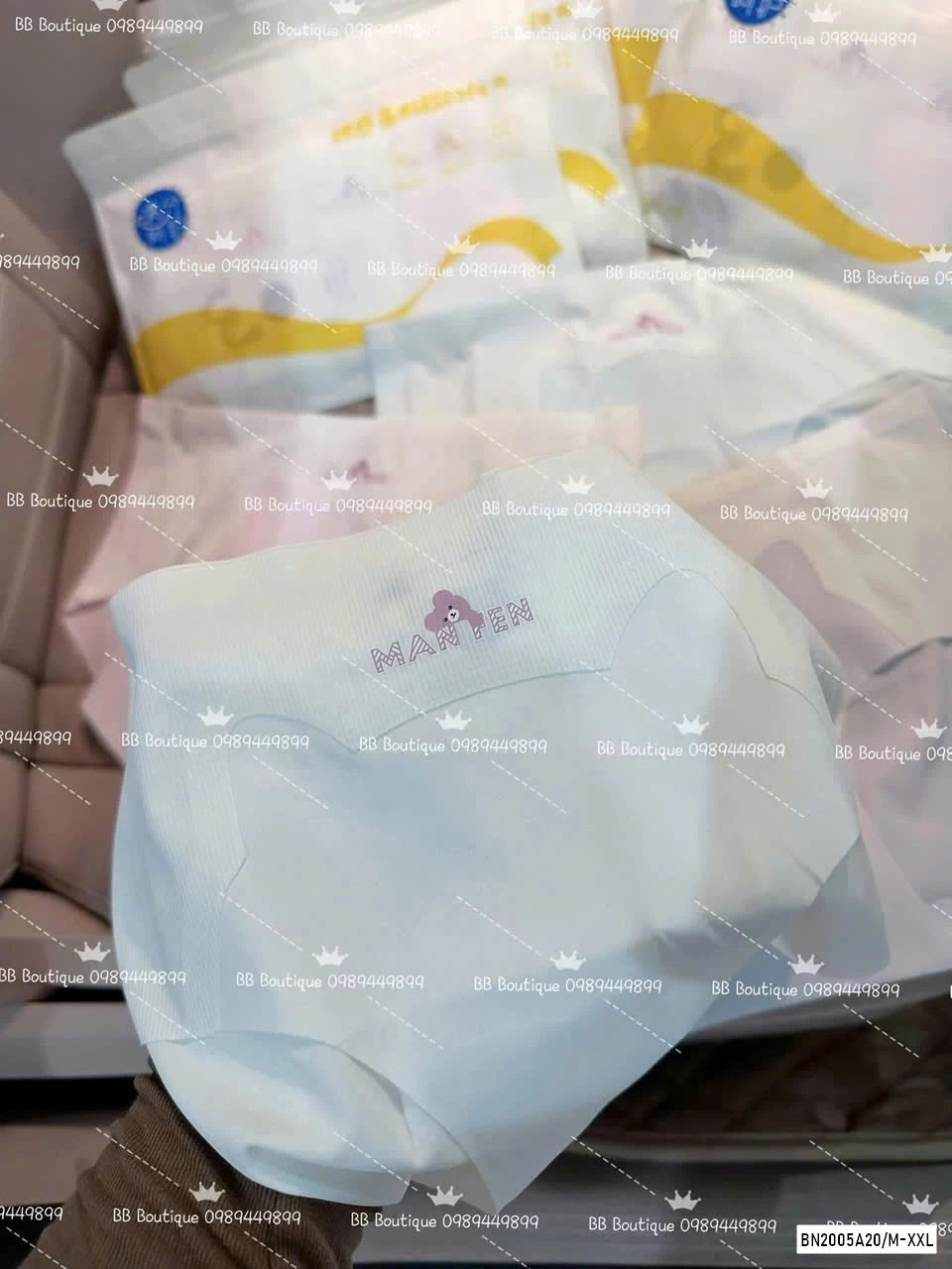 SÉT 4 QUẦN CHIP TAM GIÁC KHÁNG KHUẨN