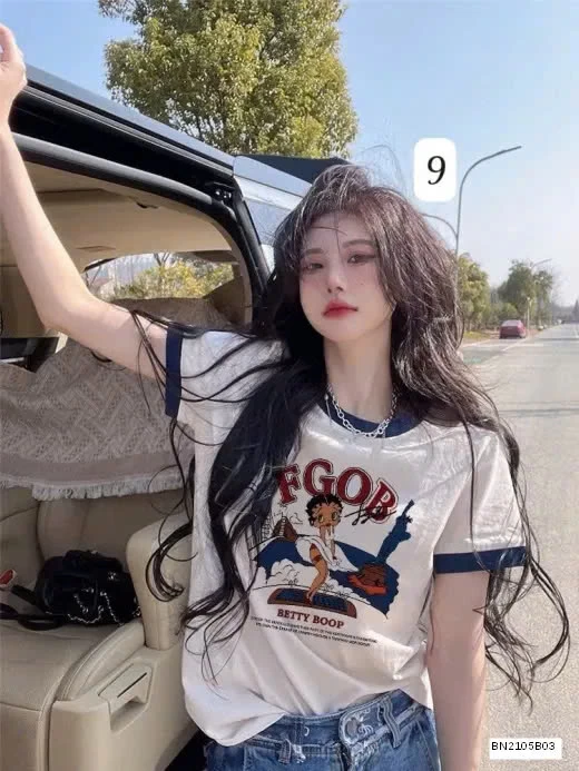 ÁO PHÔNG TRẮNG PHỐI VIỀN QC