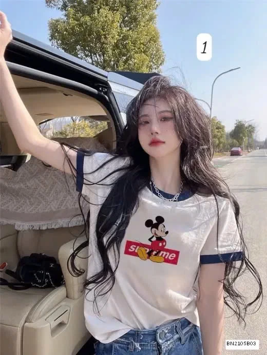 ÁO PHÔNG TRẮNG PHỐI VIỀN QC