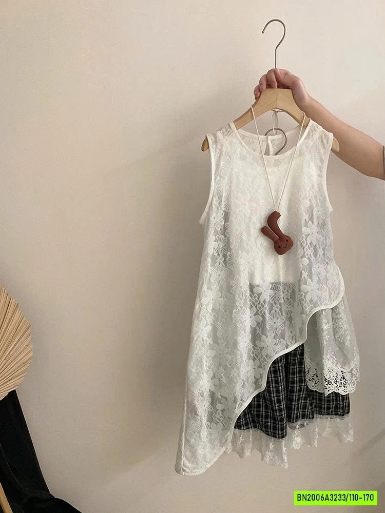 SÉT ÁO REN LỆCH MIX CV DÀI