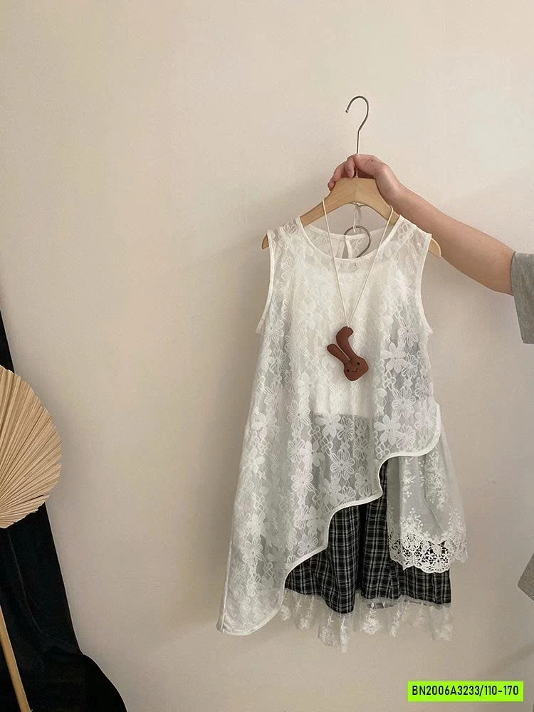 SÉT ÁO REN LỆCH MIX CV DÀI