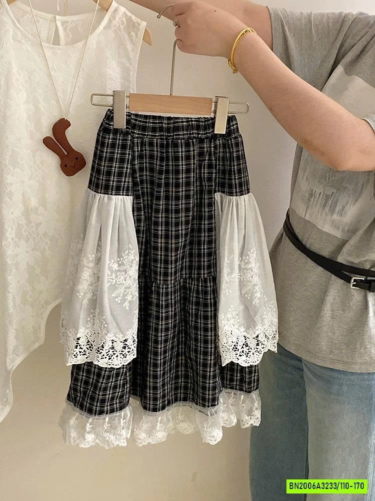 SÉT ÁO REN LỆCH MIX CV DÀI