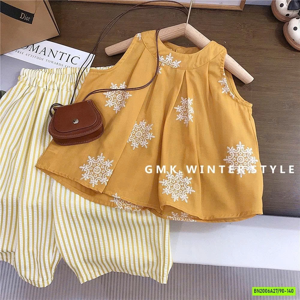 SÉT BABYDOLL HOA VÀNG