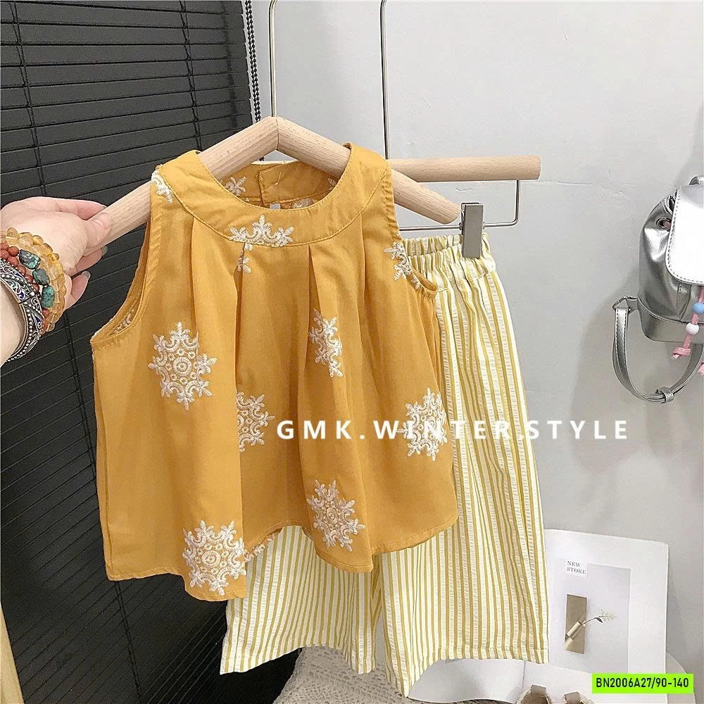 SÉT BABYDOLL HOA VÀNG