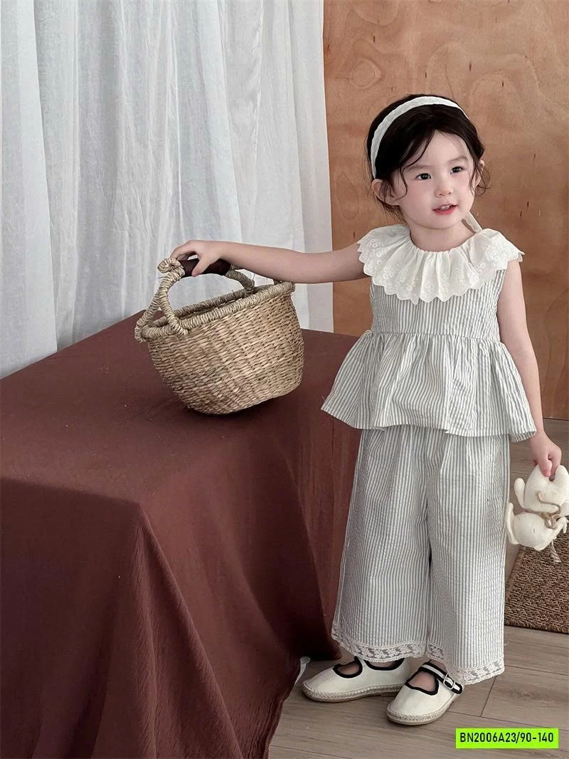 SÉT BBD SỌC VIỀN REN