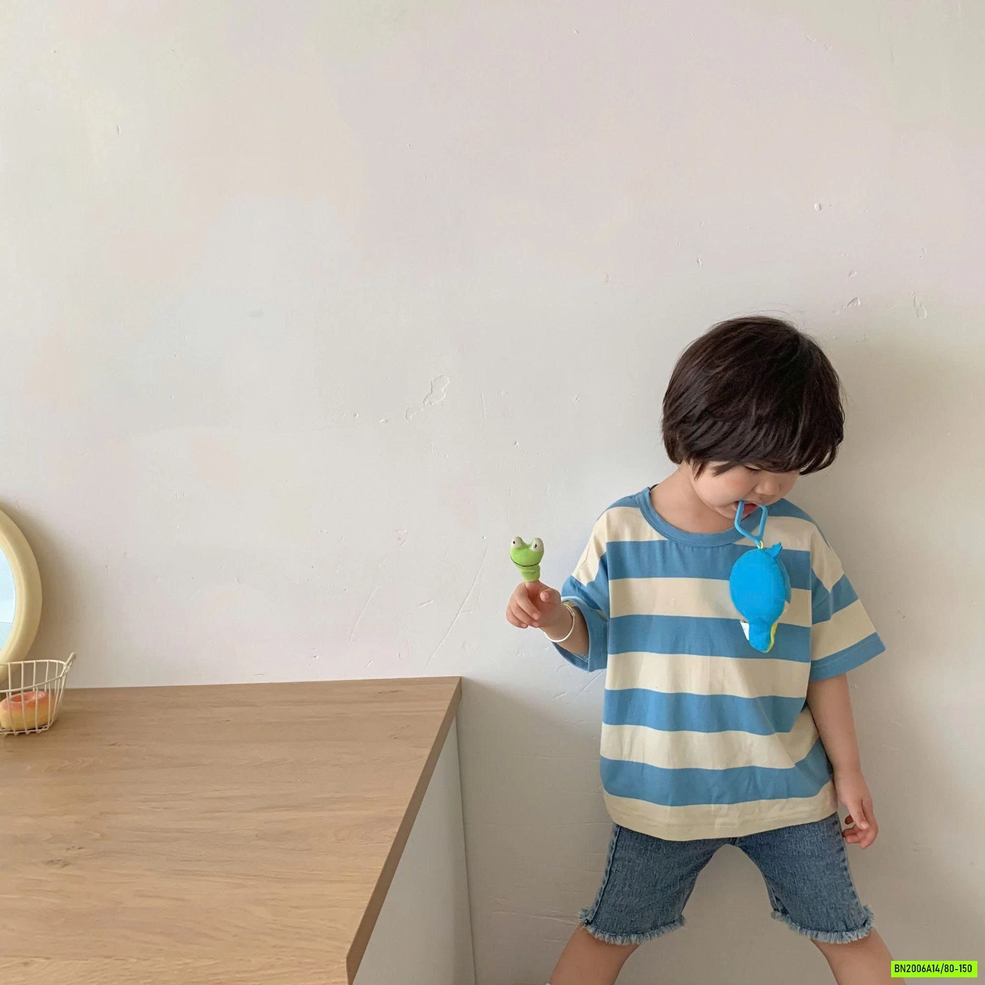 ÁO THUN KẺ PHỐI MÀU