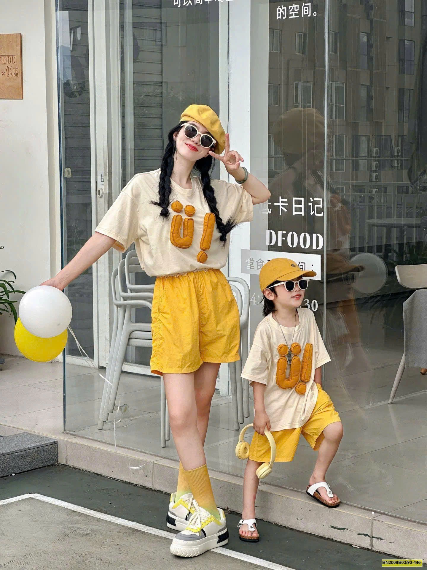 SET BỘ ĐÔI CỘC TAY CHO MẸ VÀ BÉ