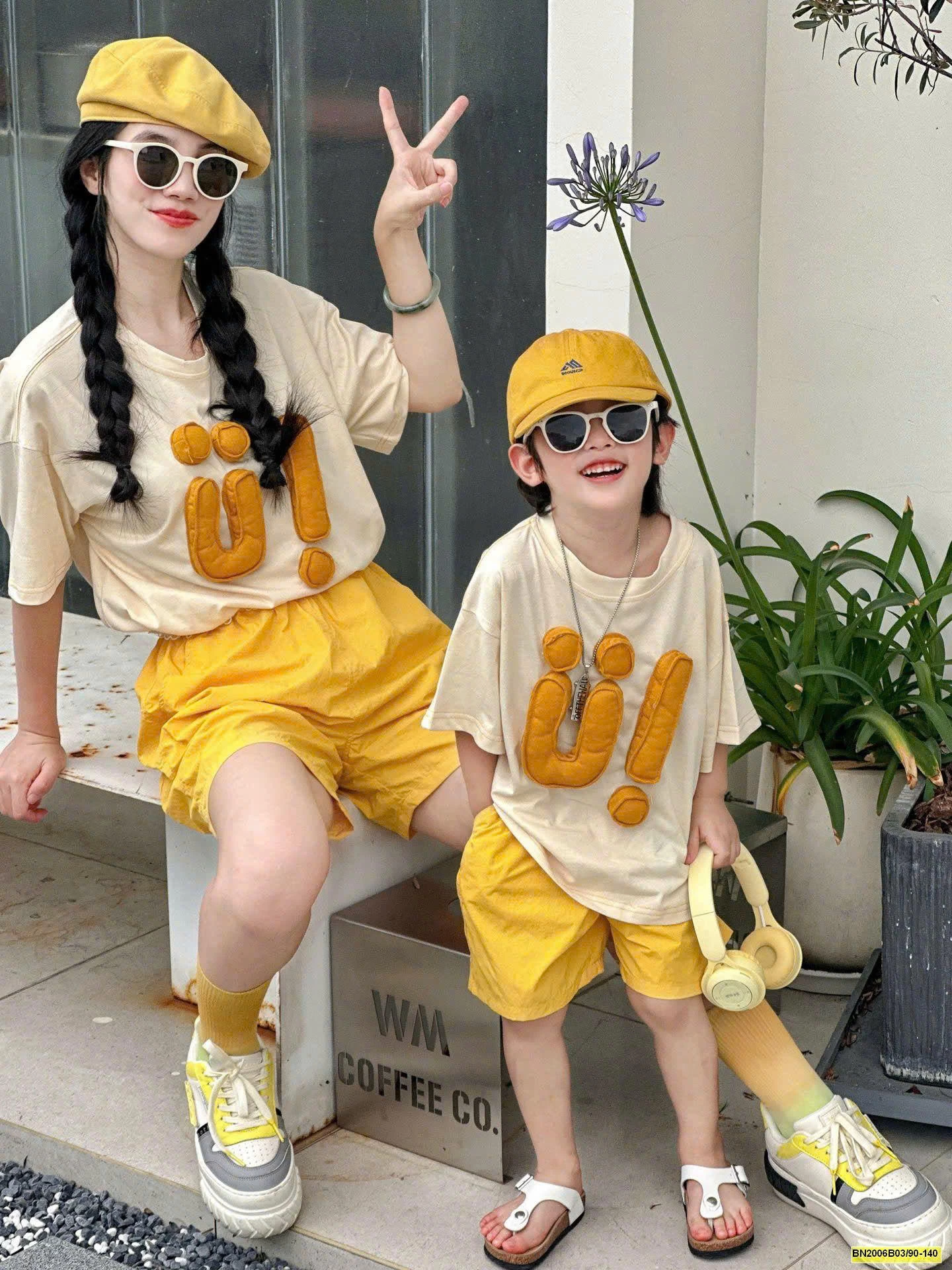 SET BỘ ĐÔI CỘC TAY CHO MẸ VÀ BÉ