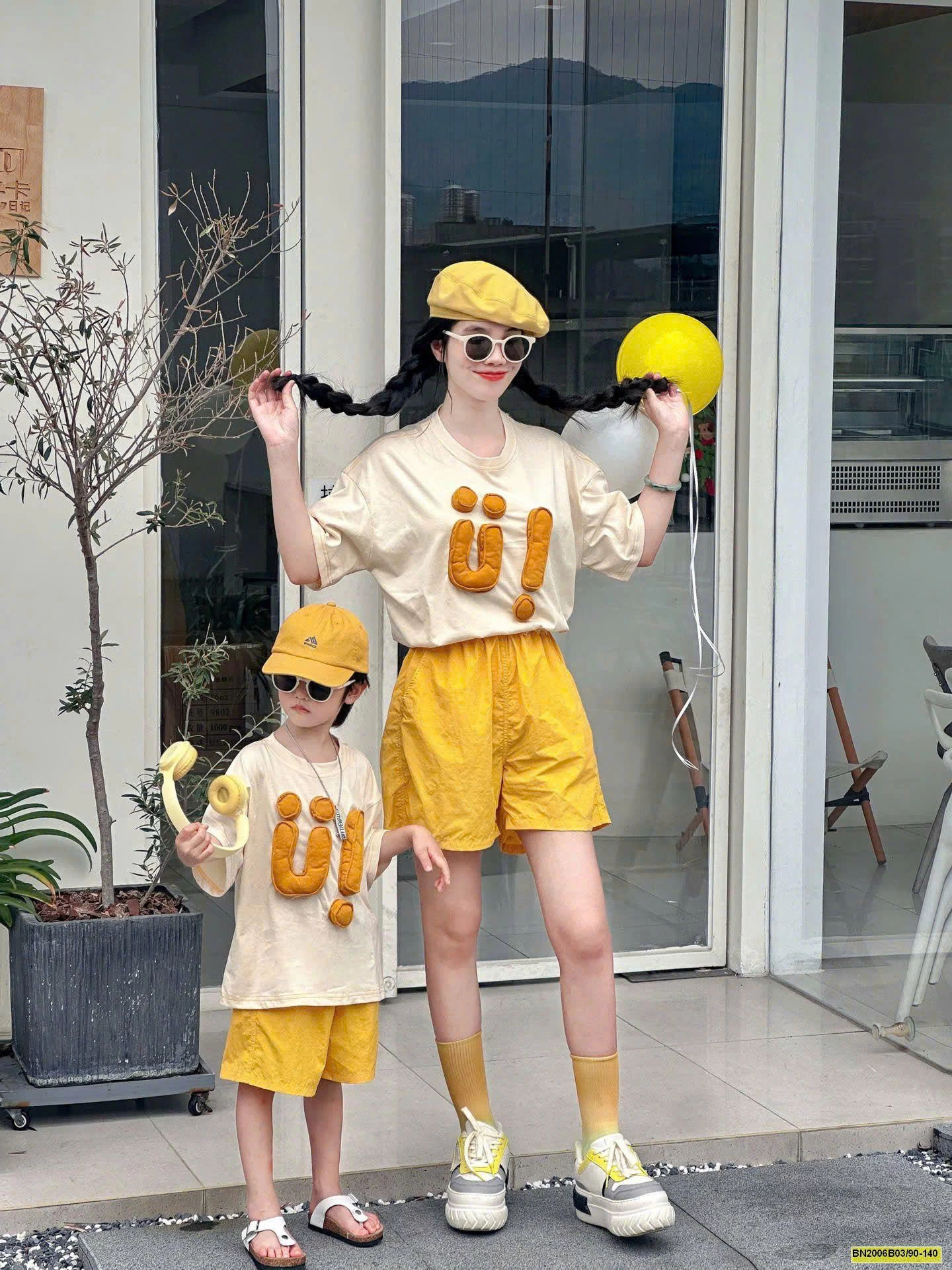 SET BỘ ĐÔI CỘC TAY CHO MẸ VÀ BÉ