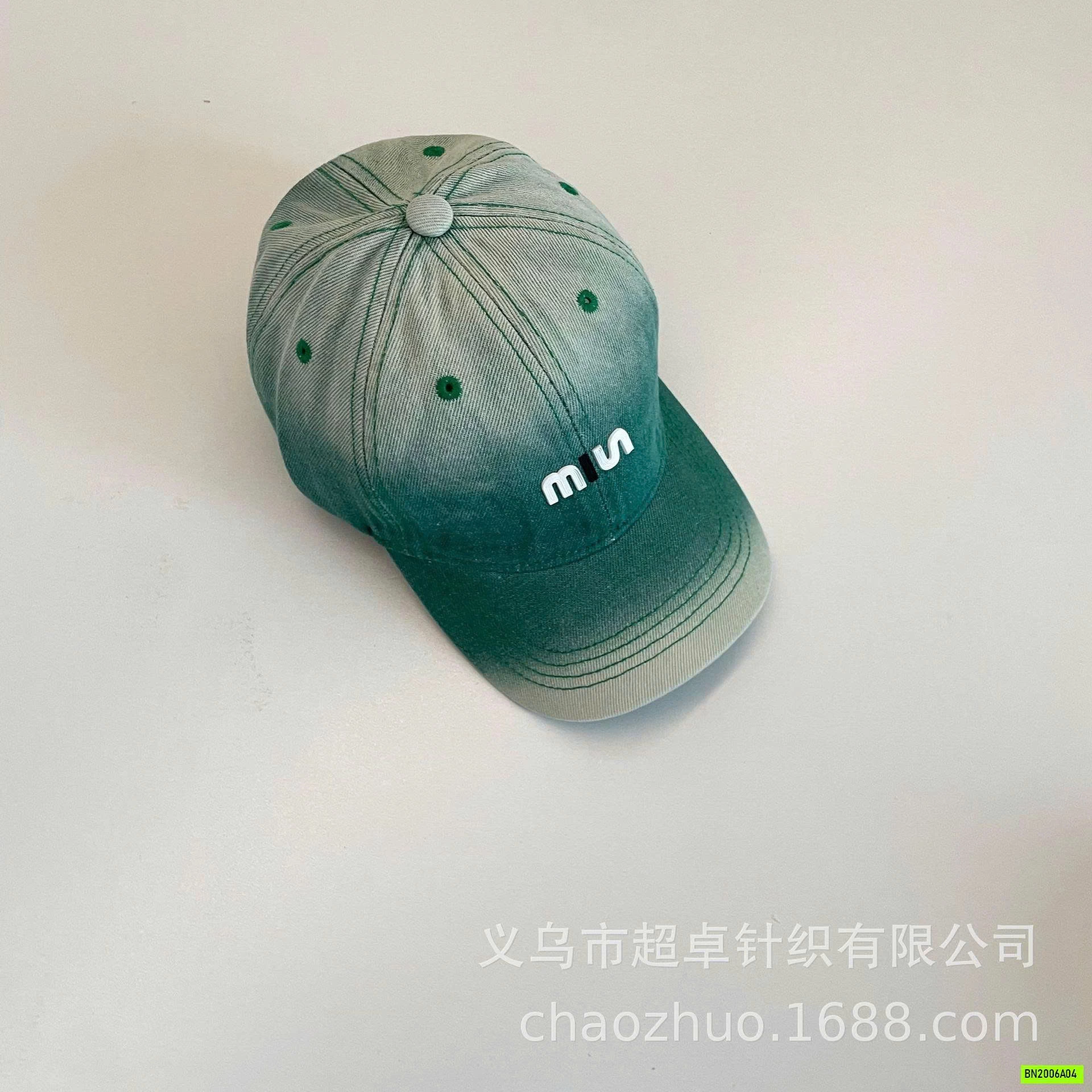 MŨ KẾT JEANS LOANG MÀU