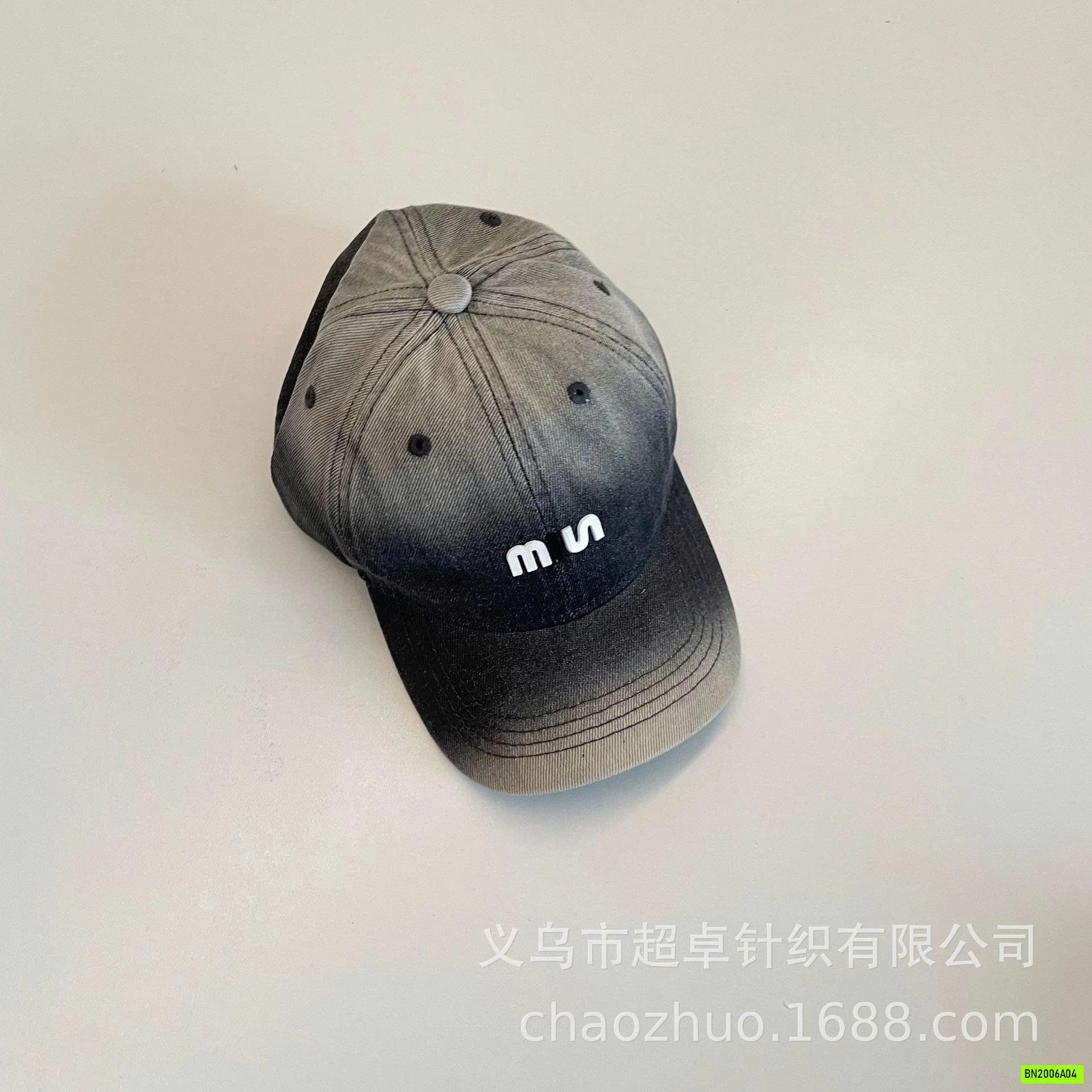 MŨ KẾT JEANS LOANG MÀU