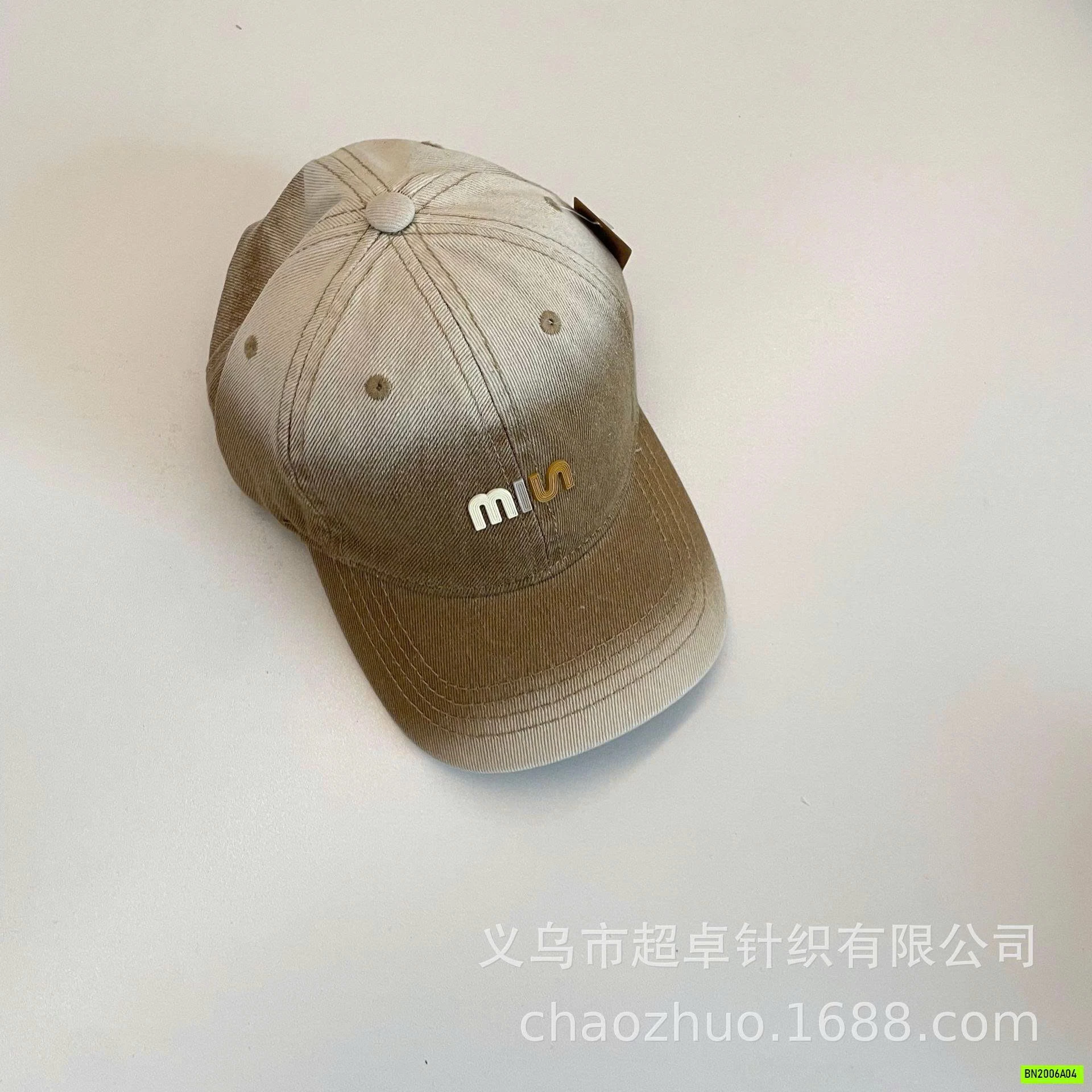 MŨ KẾT JEANS LOANG MÀU