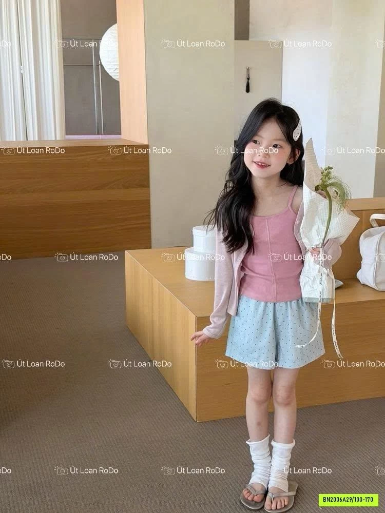 SHORT THÔ SẮC MÀU 26D041 AMBB