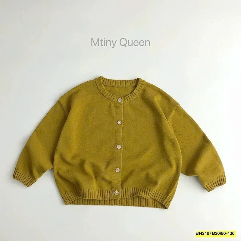 CARDIGAN LEN TRƠN MÀU MTYNIQUEEN