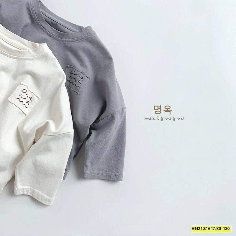 ÁO THUN TRƠN DÀI TAY HÀN