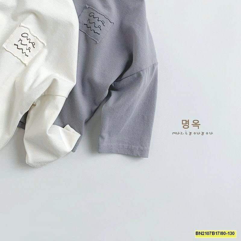 ÁO THUN TRƠN DÀI TAY HÀN