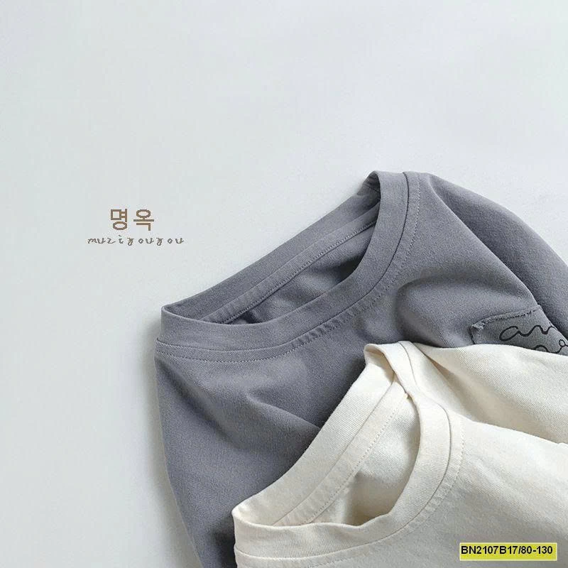 ÁO THUN TRƠN DÀI TAY HÀN