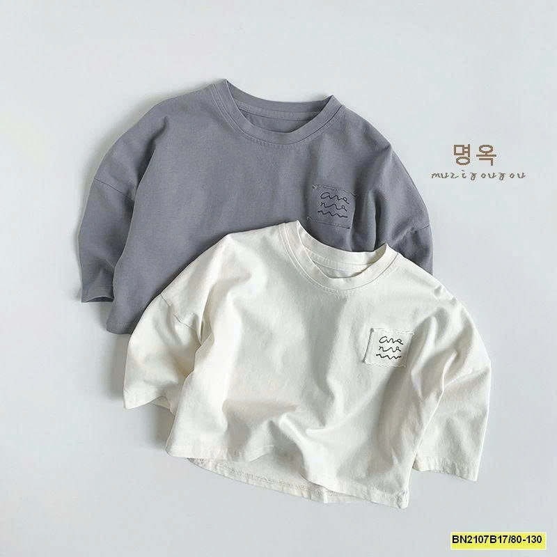 ÁO THUN TRƠN DÀI TAY HÀN