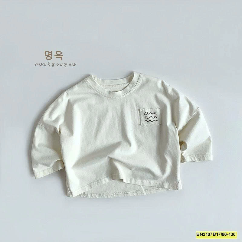 ÁO THUN TRƠN DÀI TAY HÀN