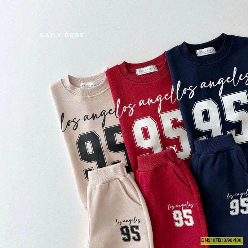 BỘ NỈ SỐ 95 CHO BÉ