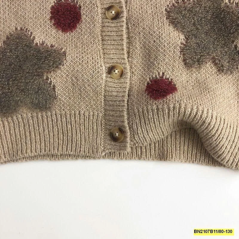 ÁO LEN CHẤM BI ĐỎ