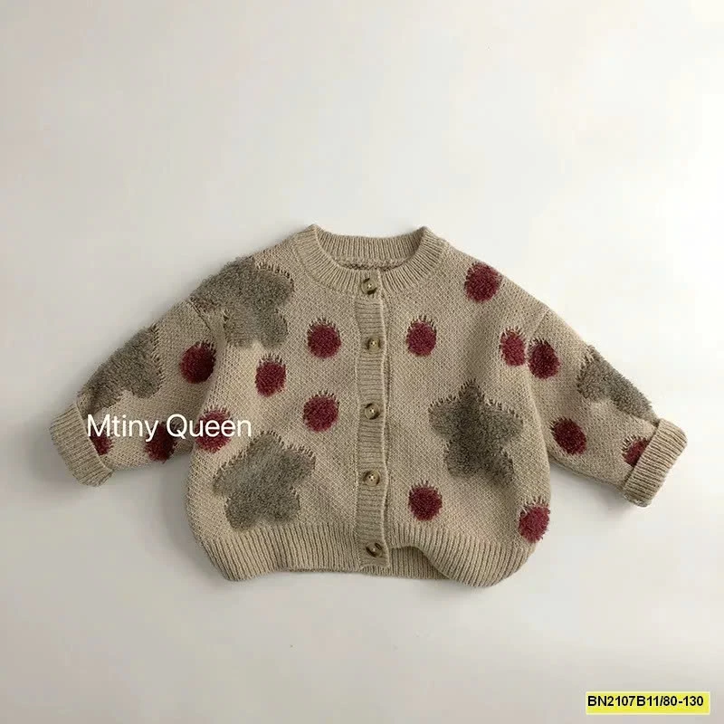 ÁO LEN CHẤM BI ĐỎ