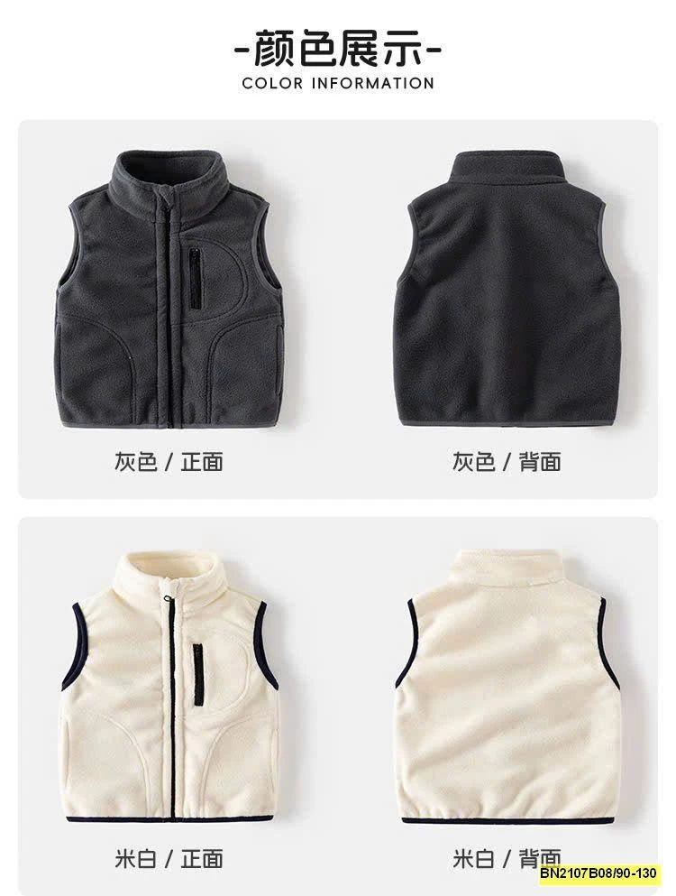 ÁO KHOÁC GILE CHO BÉ TRAI