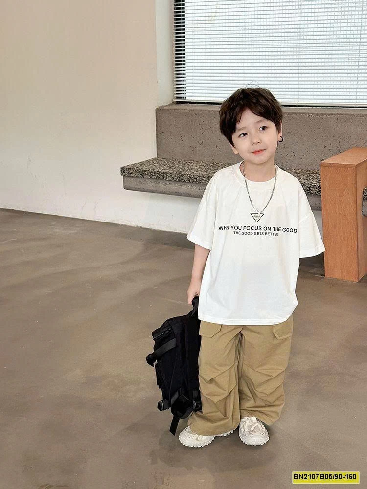 ÁO PHÔNG BÉ TRAI AMBB 24S017