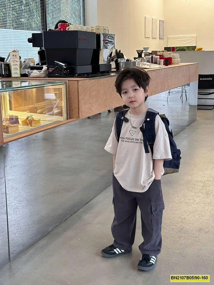 ÁO PHÔNG BÉ TRAI AMBB 24S017