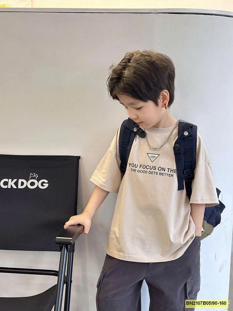 ÁO PHÔNG BÉ TRAI AMBB 24S017