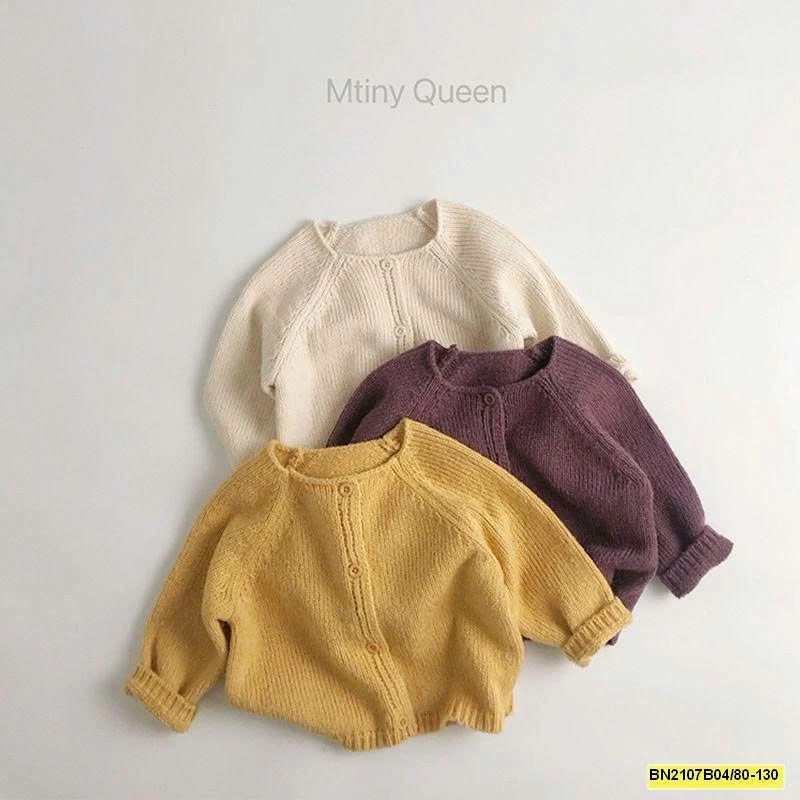 ÁO KHOÁC LEN CỔ TRÒN MTINYQUEEN