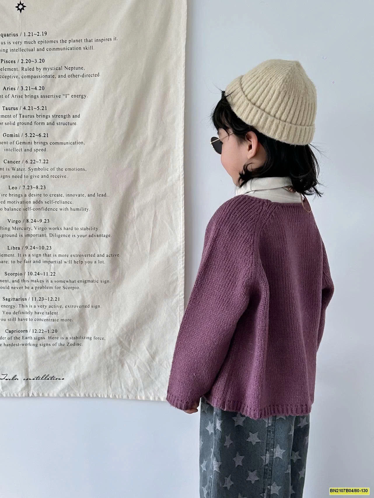 ÁO KHOÁC LEN CỔ TRÒN MTINYQUEEN