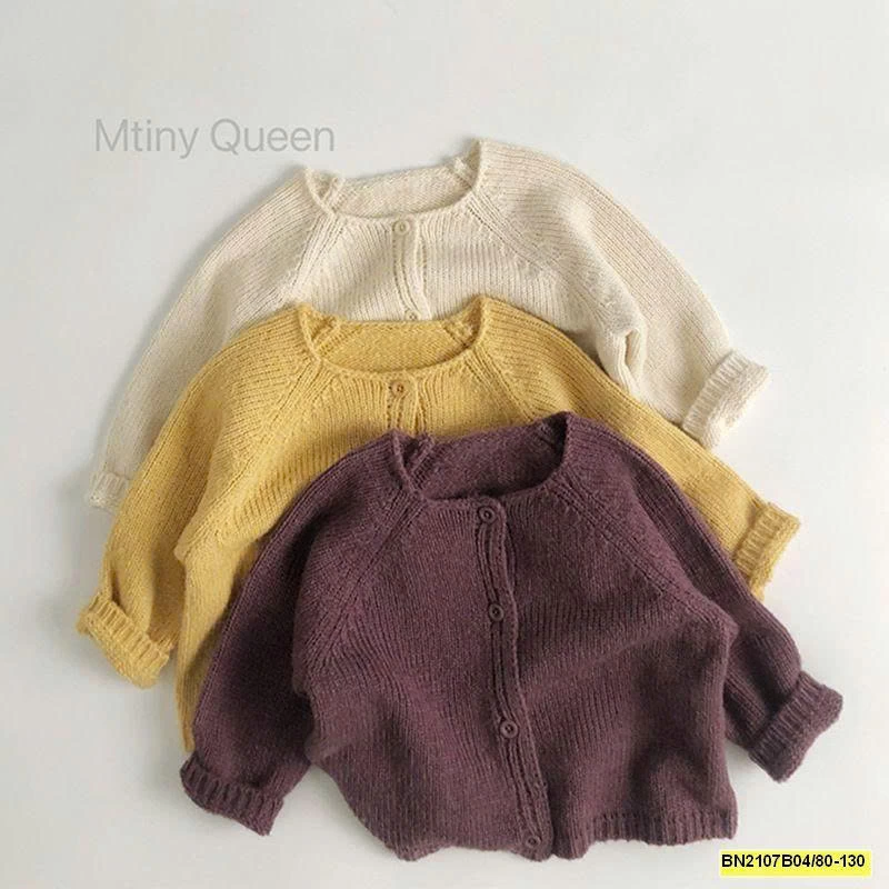 ÁO KHOÁC LEN CỔ TRÒN MTINYQUEEN