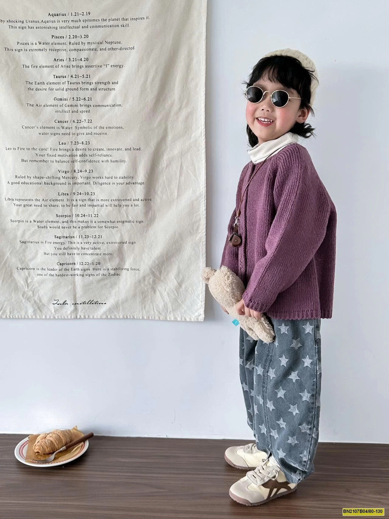 ÁO KHOÁC LEN CỔ TRÒN MTINYQUEEN