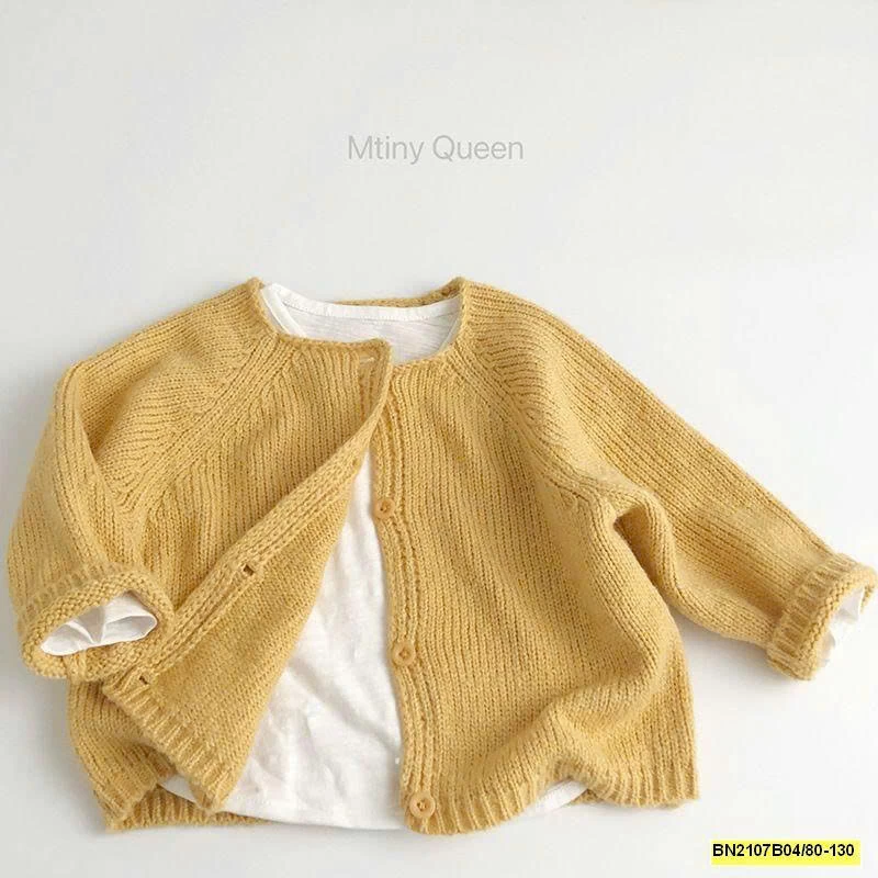 ÁO KHOÁC LEN CỔ TRÒN MTINYQUEEN