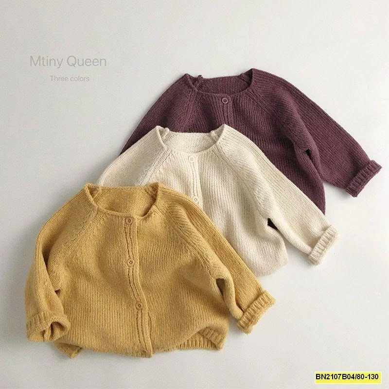 ÁO KHOÁC LEN CỔ TRÒN MTINYQUEEN