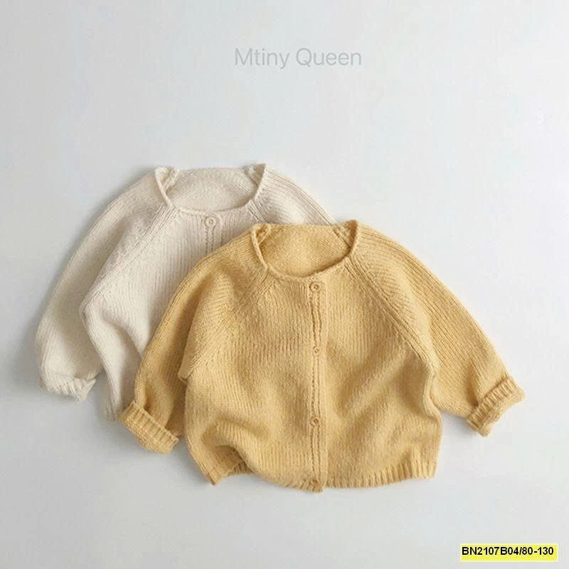 ÁO KHOÁC LEN CỔ TRÒN MTINYQUEEN