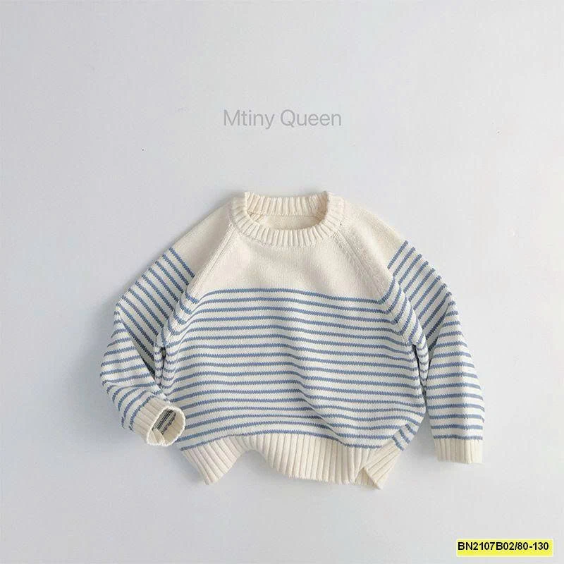 ÁO LEN SỌC XANH MTINYQUEEN