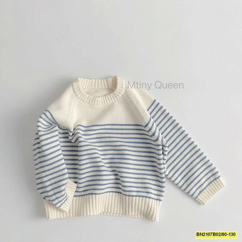 ÁO LEN SỌC XANH MTINYQUEEN