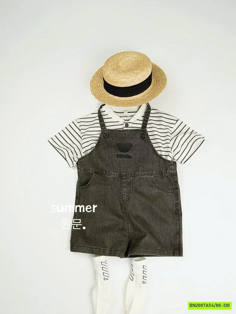 ÁO THUN KẺ CỔ TRỤ