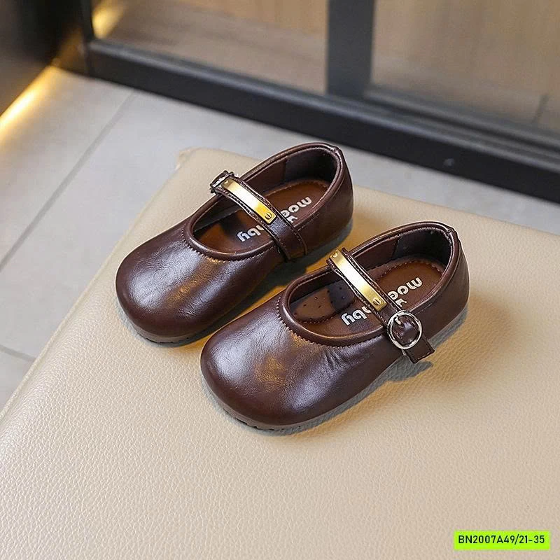 GIÀY BÚP BÊ QUAI PHỐI KIM LOẠI