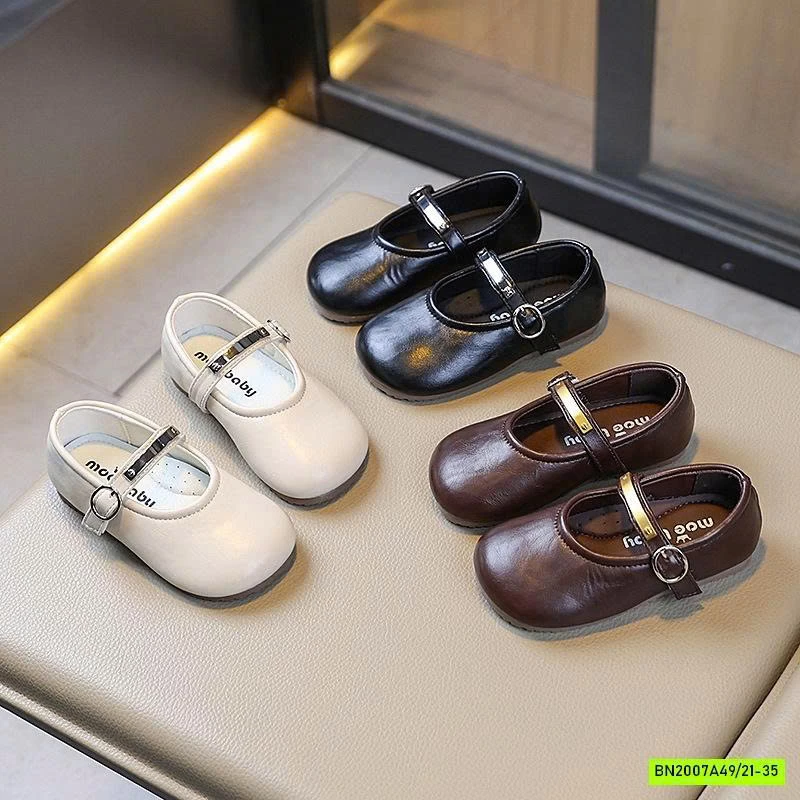 GIÀY BÚP BÊ QUAI PHỐI KIM LOẠI