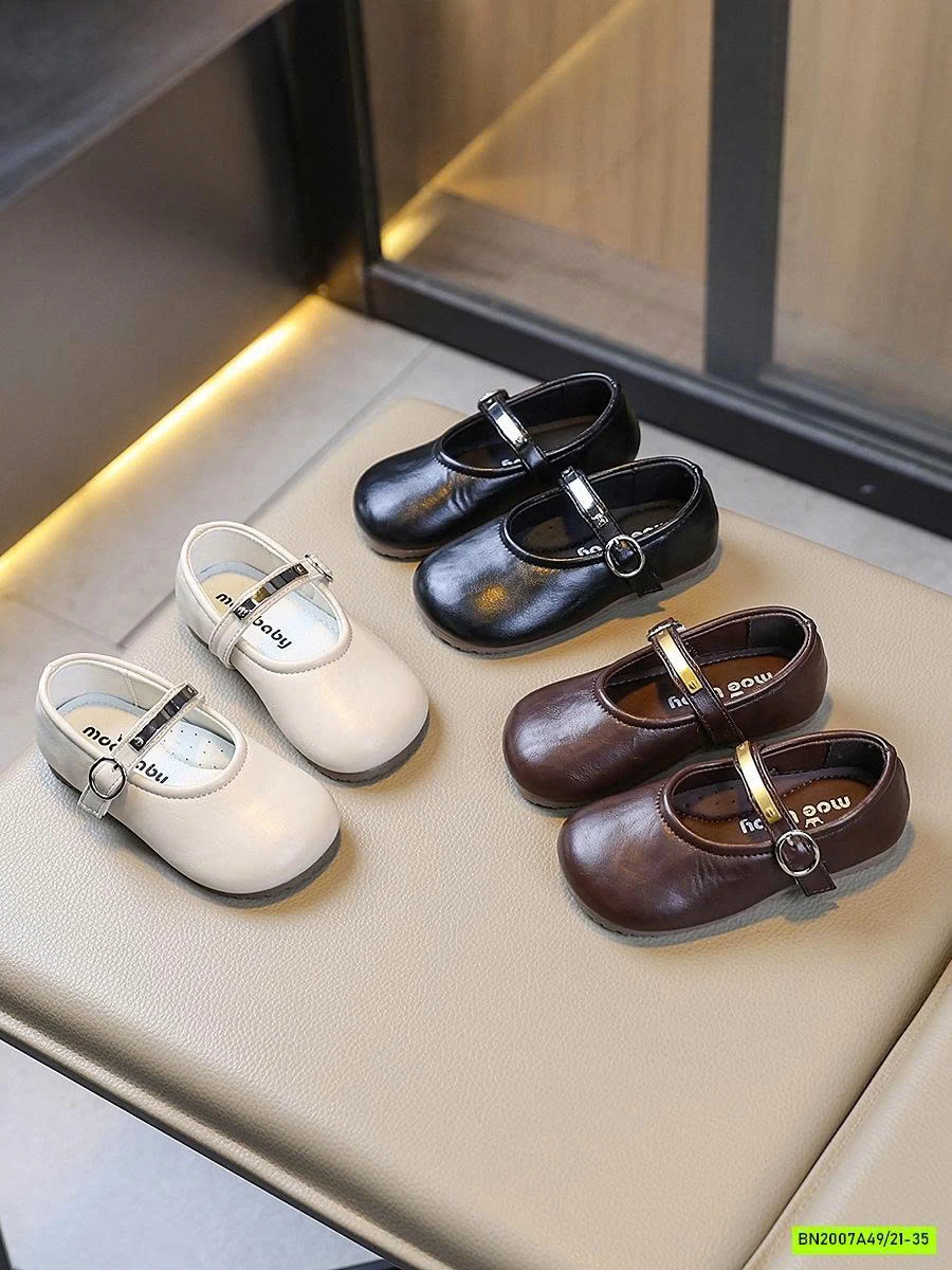 GIÀY BÚP BÊ QUAI PHỐI KIM LOẠI