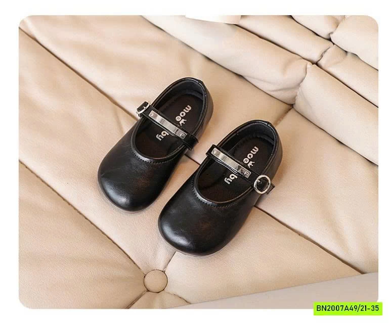 GIÀY BÚP BÊ QUAI PHỐI KIM LOẠI